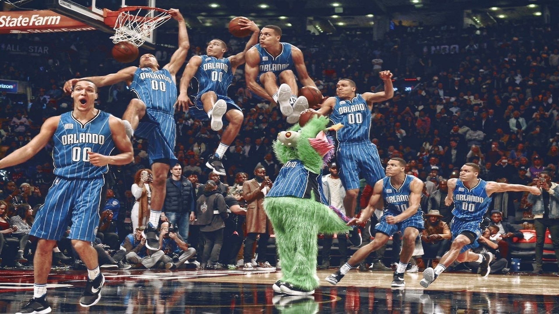 湖人主场播放历史高光片段引发全场欢呼，2020湖人主场